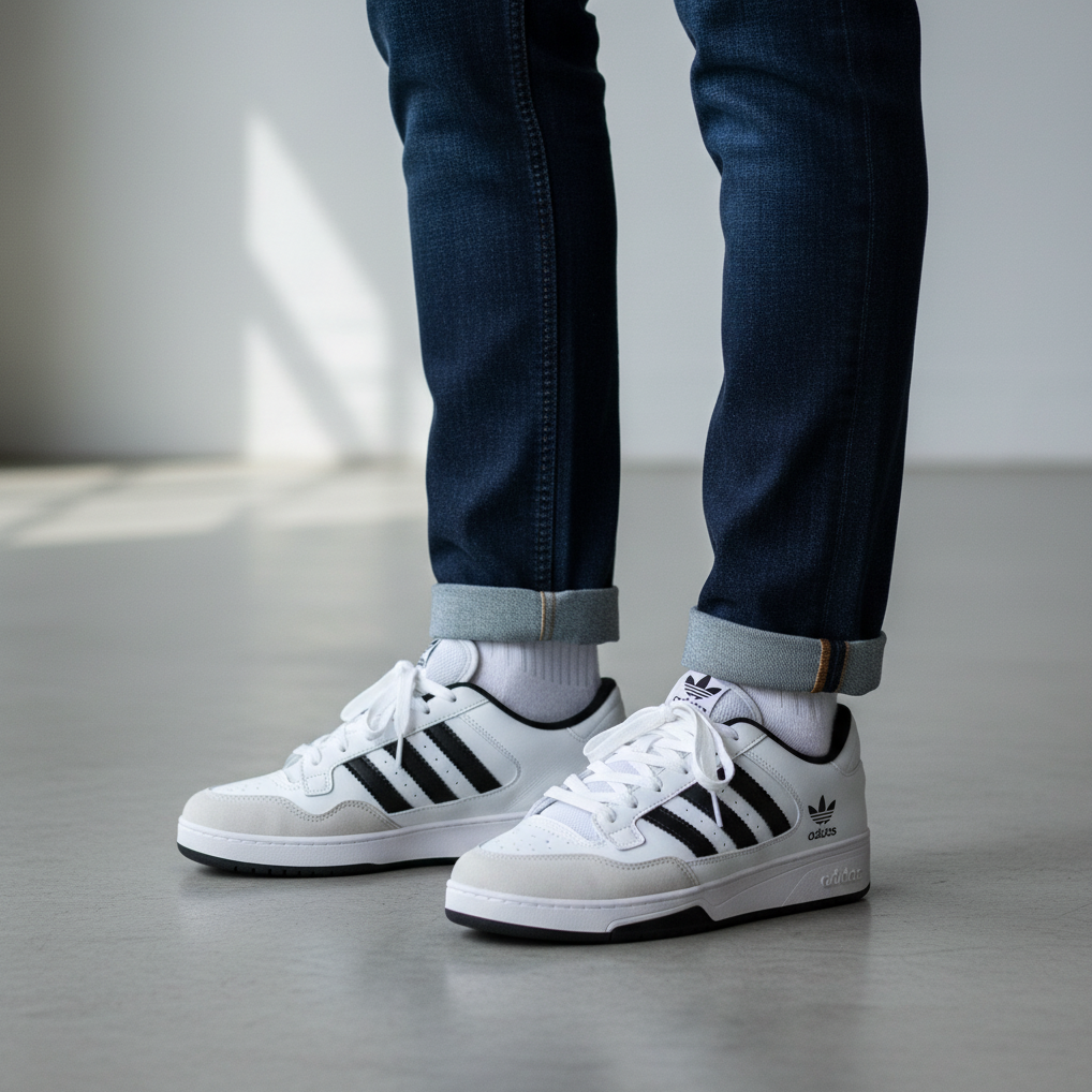 Adidas Forum Low Blanc